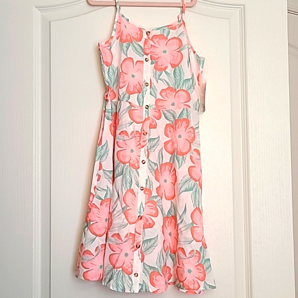 Summer floral dress
